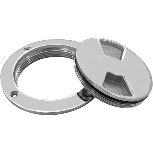 3 Inch 316 Stainless Steel Round Deck Plate Marine Yacht Hardware Fitting