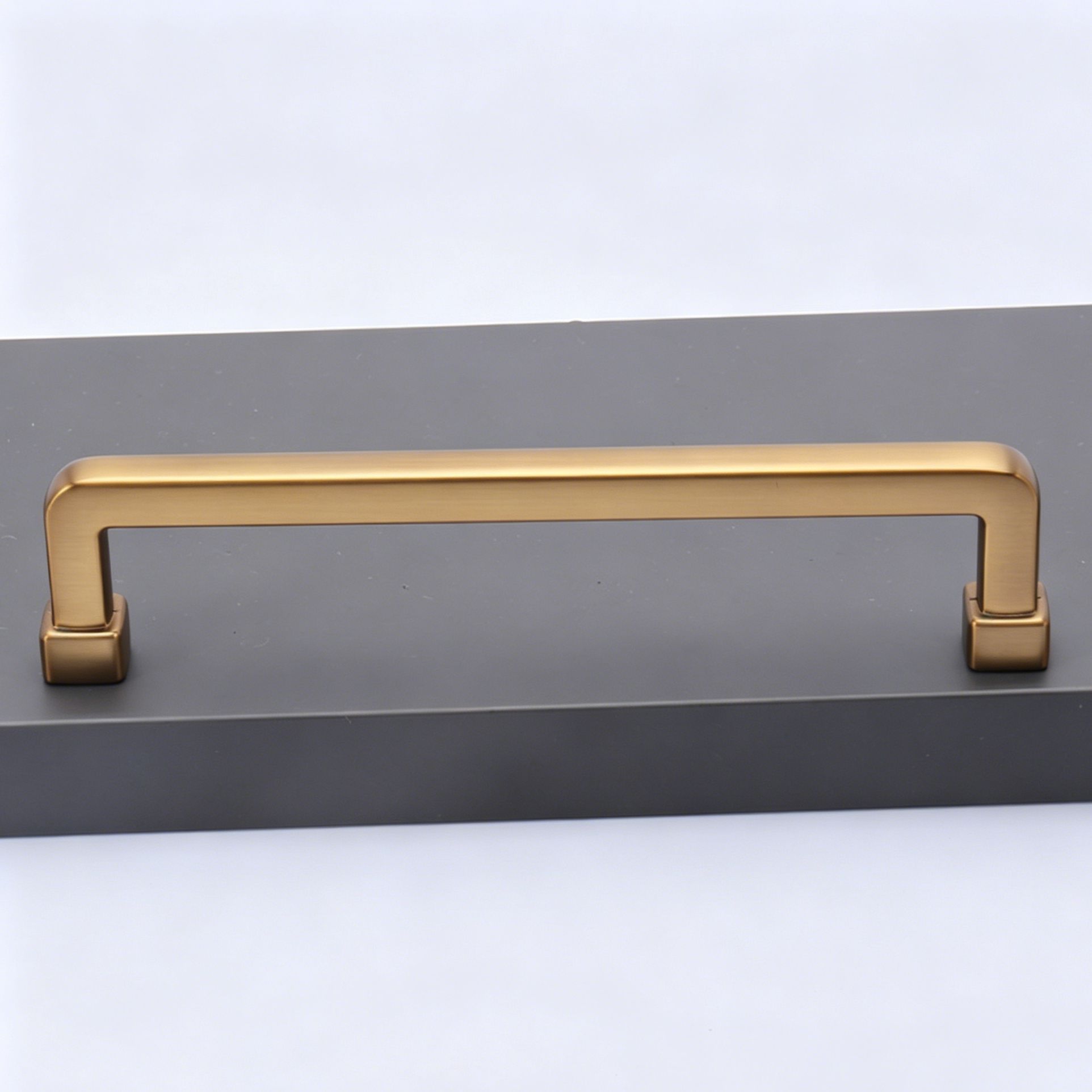128mm Hole Spacing Square Straight Cabinet Pull 2pcs
