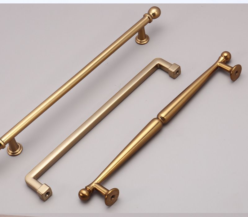 128mm Hole Spacing Segmented Fluted Bar Cabinet Pull 2pcs