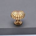 Chrysanthemum Pumpkin Single Hole Drawer Knob 4pcs