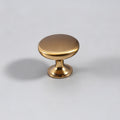 Thin Flat Mushroom Single Hole Knob 4pcs