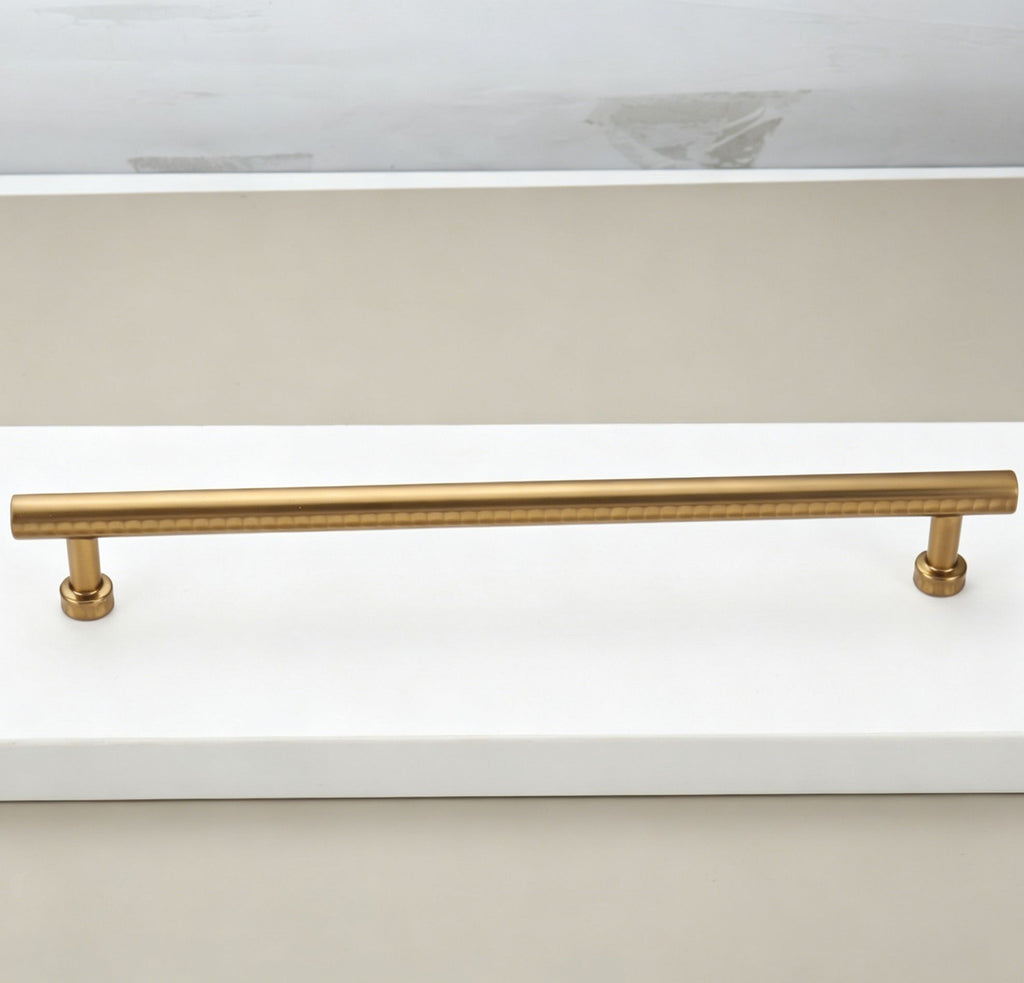 192mm Hole Spacing Hammered Tube Cabinet Pull 4pcs