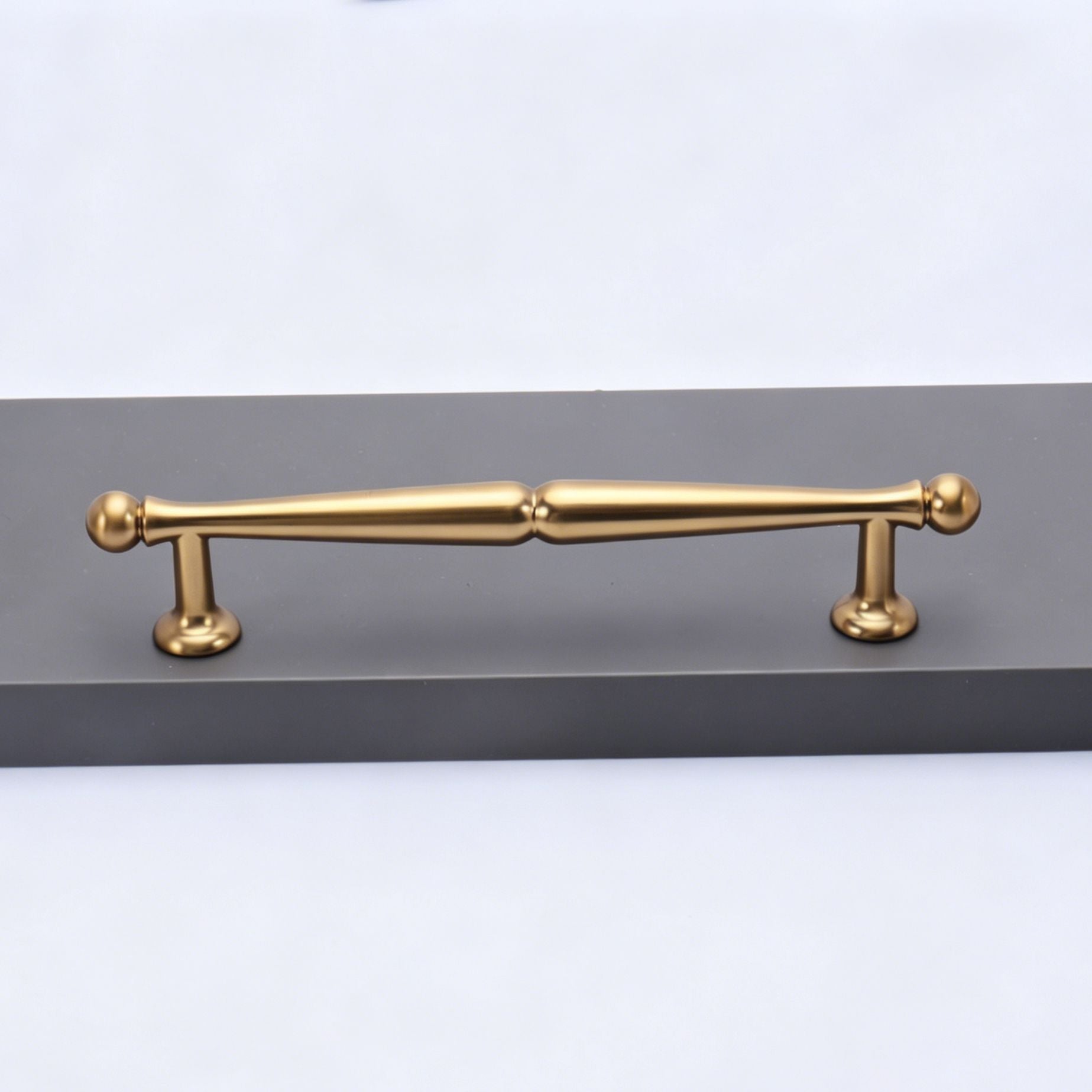 128mm Hole Spacing Waisted Ball Bar Cabinet Pull 6pcs