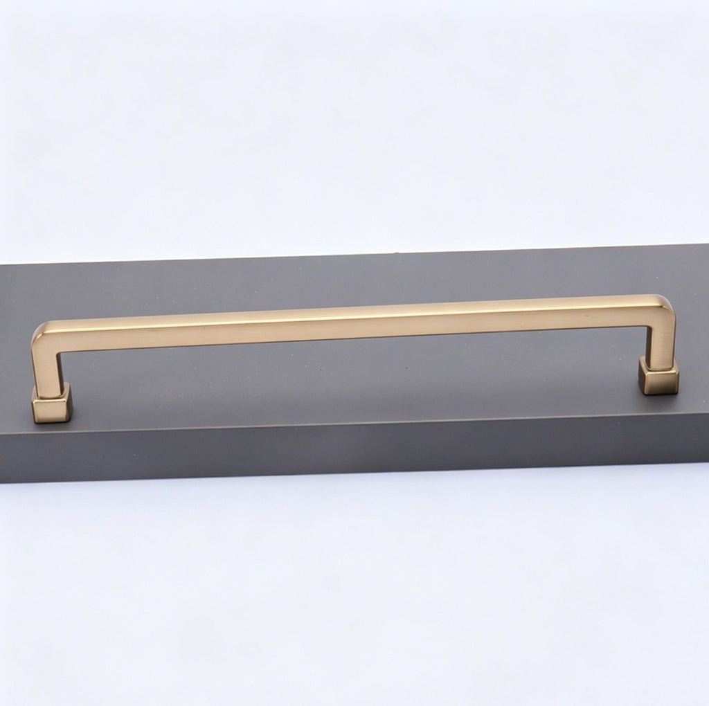 192mm Hole Spacing Square Straight Cabinet Pull 6pcs