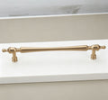160mm Hole Spacing Vintage Tapered End Bar Cabinet Pull 6pcs
