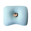 Blue Ice Bean Cooling Ear Cushion, Silky Touch Zero Ear Pressure