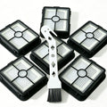 5 Filters + 1 White Cleaning Brush For Bissell 2554A