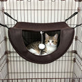 Cat Cage Hammock - Coffee 47×38×28cm