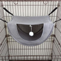 2 Pcs Cat Cage Hammock - Grey 47×38×28cm