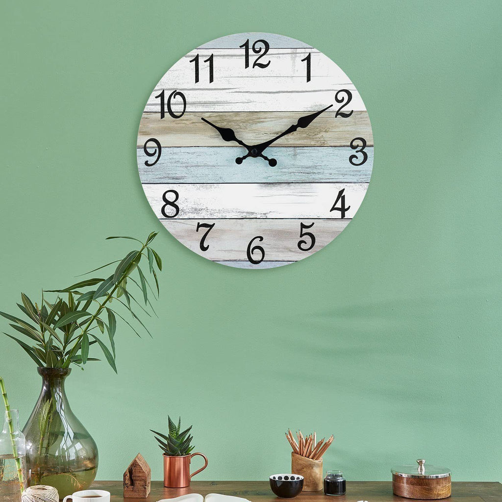 Wooden Wall Clock No.10, 10 Inch