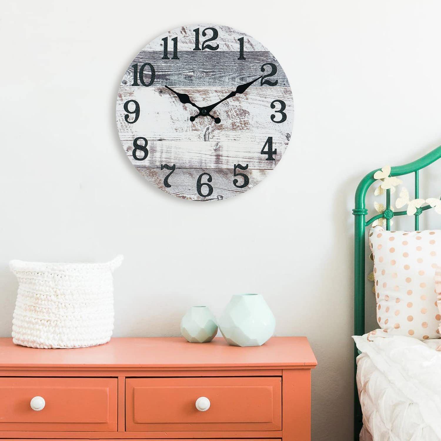 Wooden Wall Clock No.10, 10 Inch