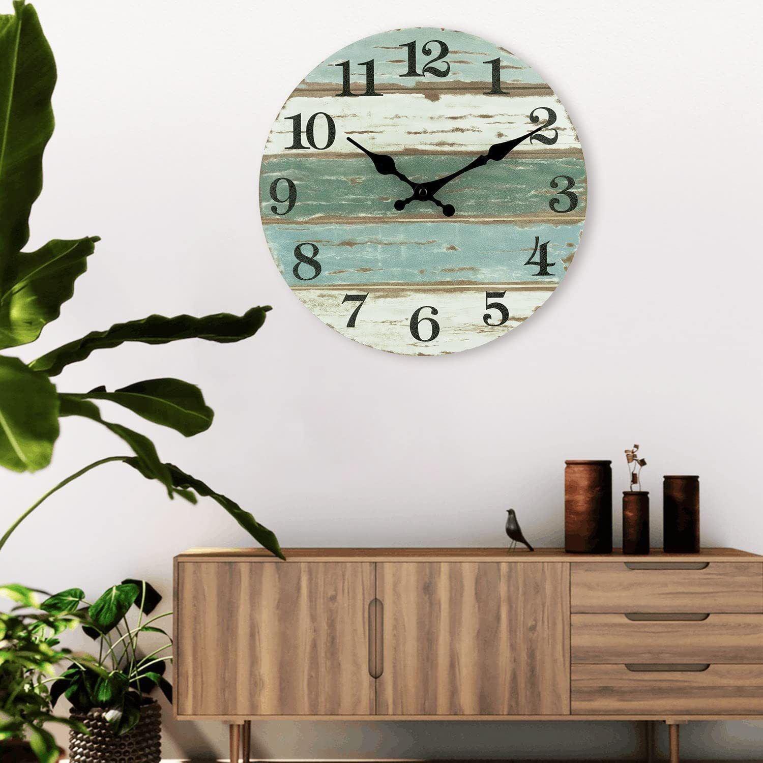 Wooden Wall Clock No.24, 10 Inch