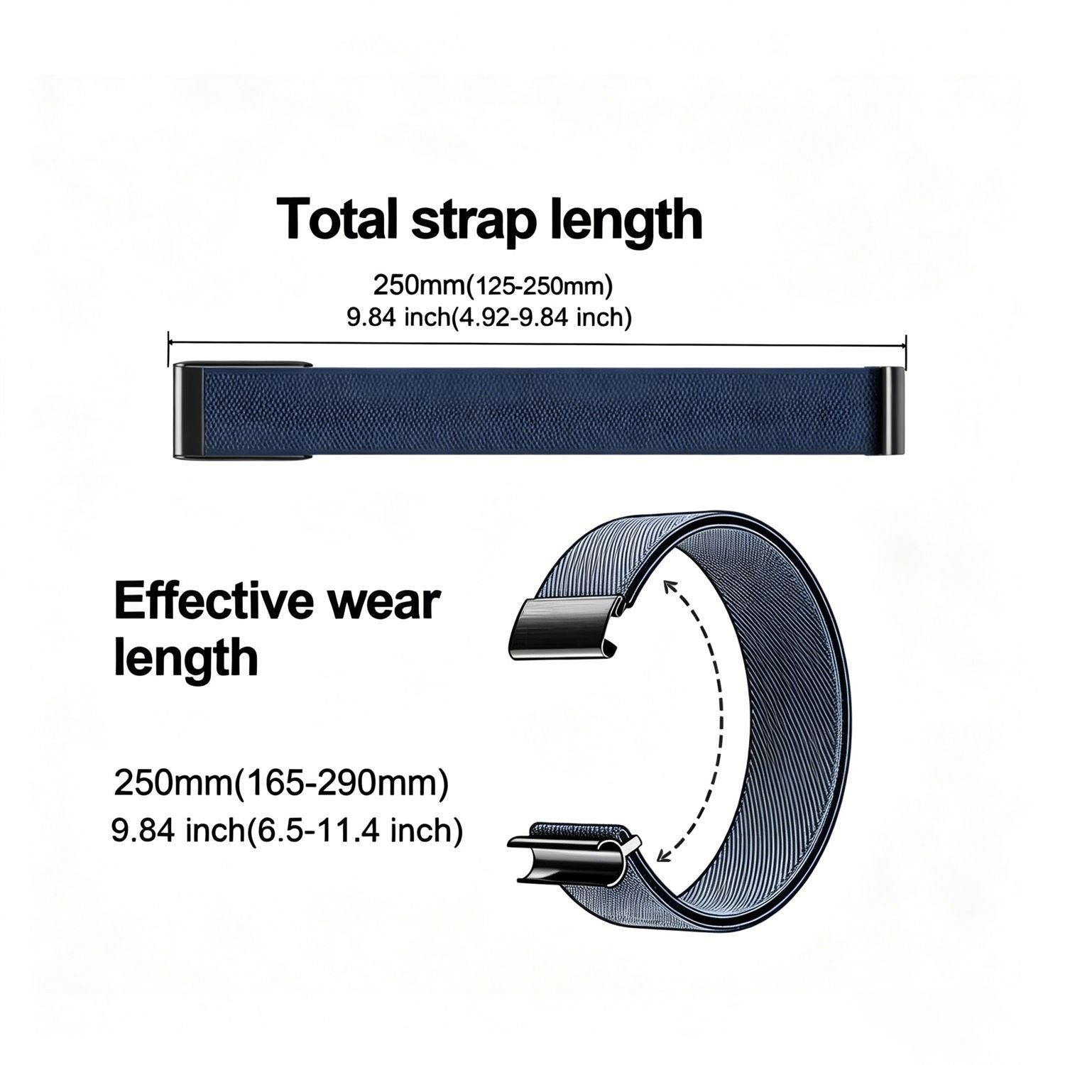 Nylon Sport Watch Strap - Torch Red