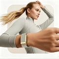 Nylon Sport Watch Strap - White with Gold Buckle
