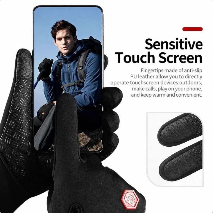 Upgraded Thermal Cycling Gloves - Purple L