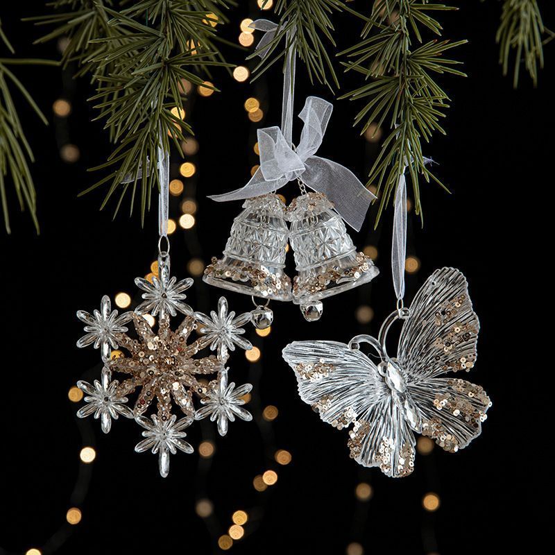 2pcs Walking Reindeer Christmas Ornament Props
