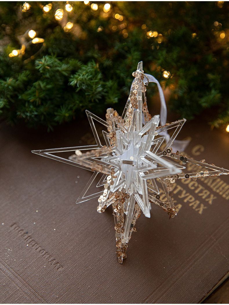 2pcs Unicorn A Christmas Ornament Props
