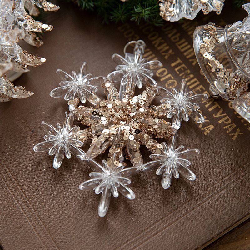 2pcs Unicorn C Christmas Ornament Props