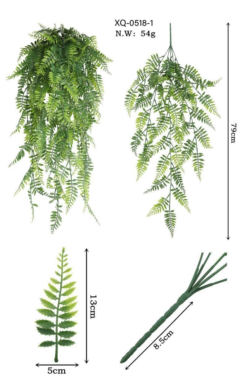 5-Fork Pteris Hanging Vine 3 pieces