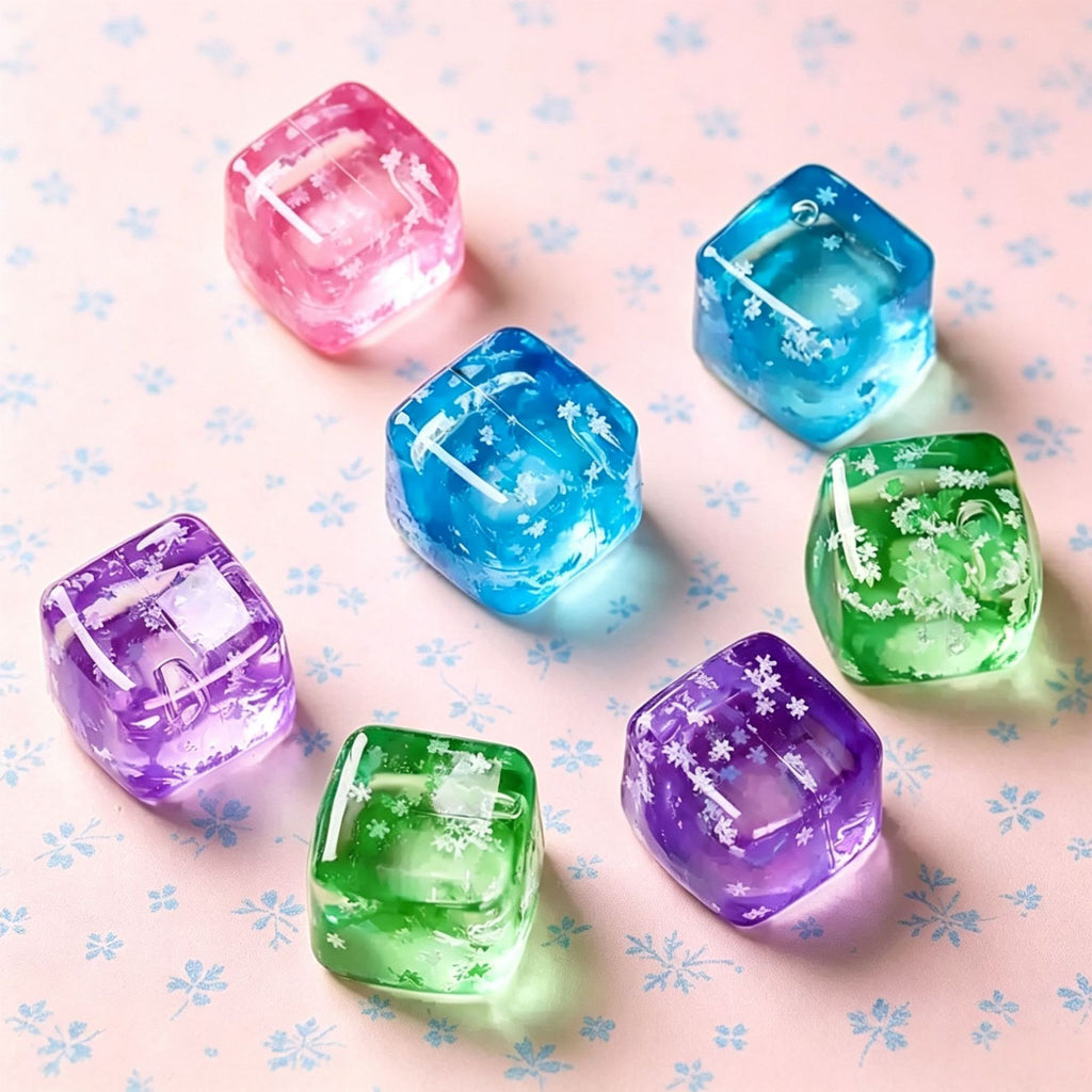 Fruit Themed Ice Cube Squishy Toy