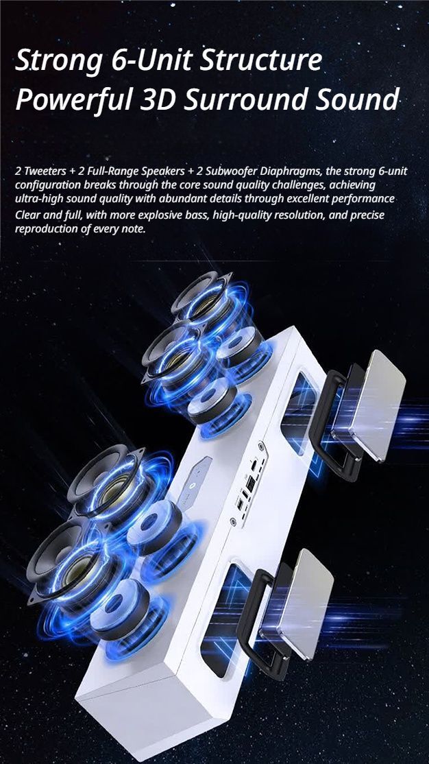 Interstellar X9 Gaming Speaker Jade White