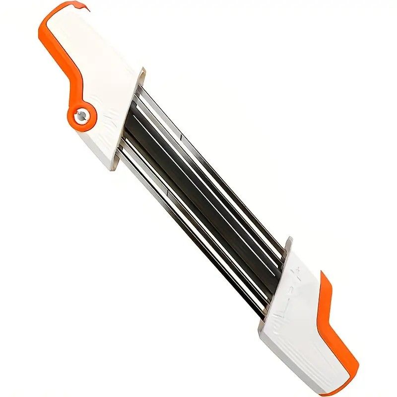 Chain saw file: upgraded lightweight, battery-free and portable, precision sharpening for 3/8-inch saw chain, single-direction reciprocating operation, essential tool for outdoor gardening and forestry maintenance.(Blue-with 4.0 file)