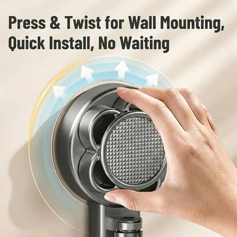 No-drill ABS Suction Cup Towel Rack, 180° Rotating Layered Storage, Dual Use for Kitchen and Bathroom, Sturdy Load Bearing and Easy to Clean./Milky white three-shot