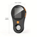 2 Inch 500X HD Portable Handheld Digital Microscope with Screen USB Connect to Computer for Plant Insect Repair Inspection.BLACK
