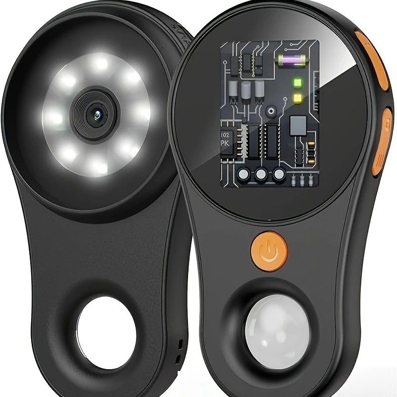 2 Inch 500X HD Portable Handheld Digital Microscope with Screen USB Connect to Computer for Plant Insect Repair Inspection.BLACK