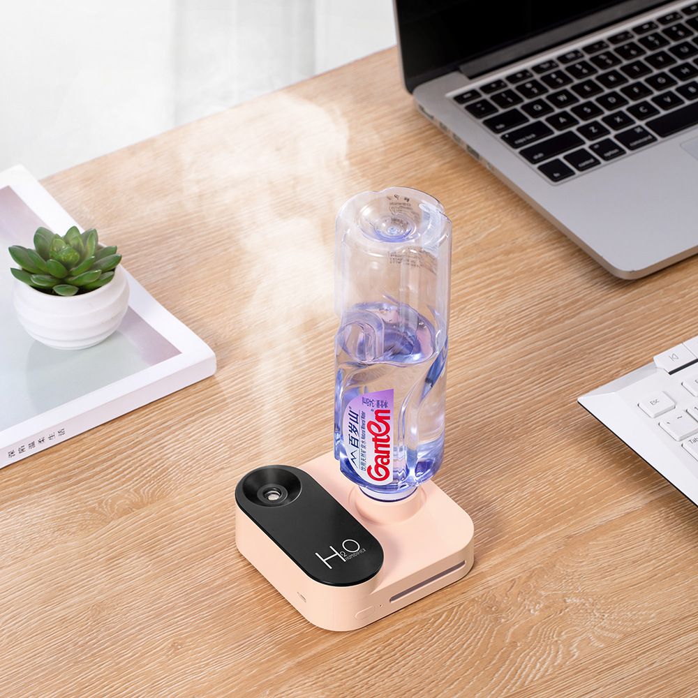 Winter Dryness Savior! Portable Humidifier Goes Viral, Your On-the-Go Hydration Essential for Business Trips and Office(GREEN)