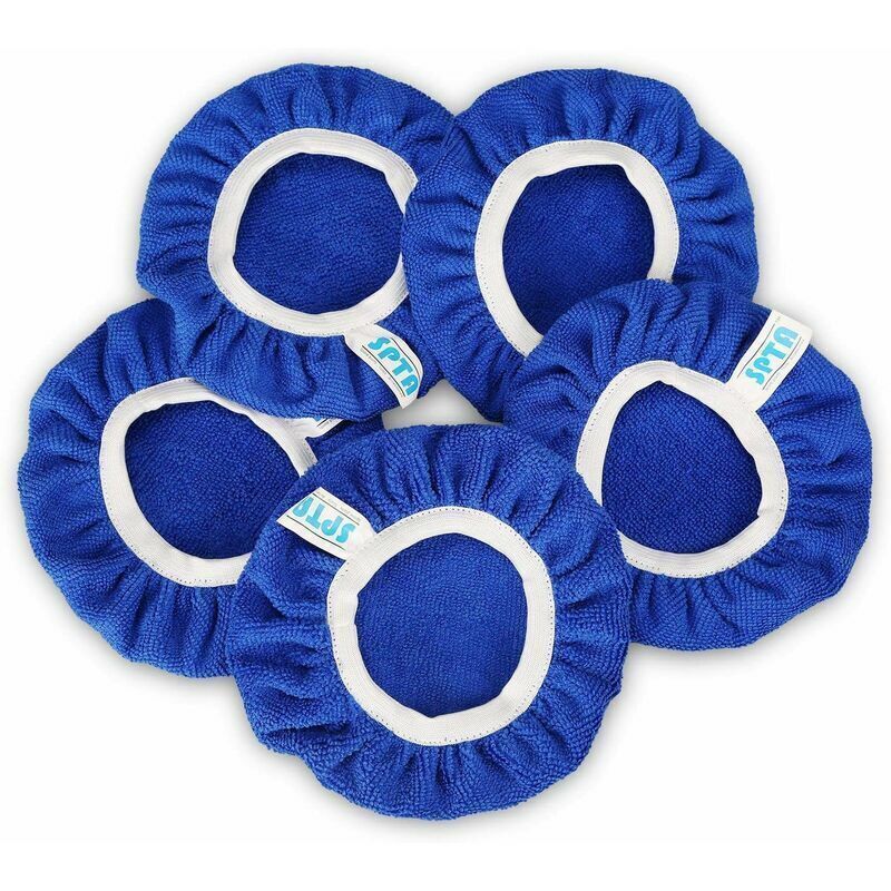 Microfibre Polishing Pads Set 125-150mm for Orbital Car Polisher