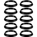 10x Taper Gaskets for 1.5 Inch Drain Pipe 38mm Sink Siphon Seal Washers