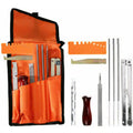 Chainsaw Sharpening File Kit 4mm 4.8mm 5.5mm Round Flat Files Set