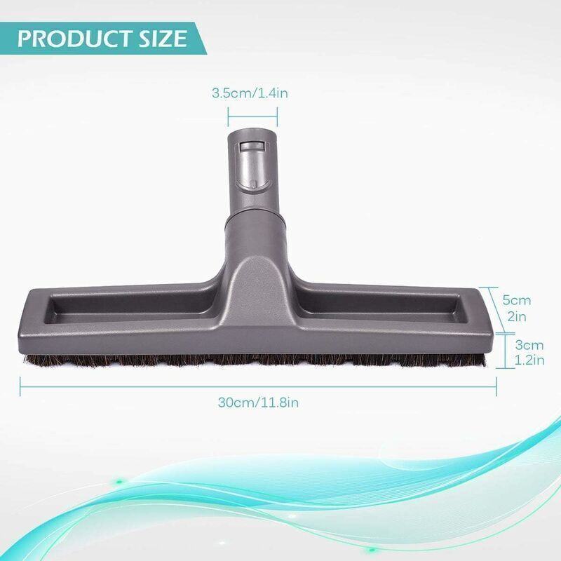 Flexible Floor Brush 30cm with Adapter for Dyson DC37 DC33C V7 V8 V10 V11