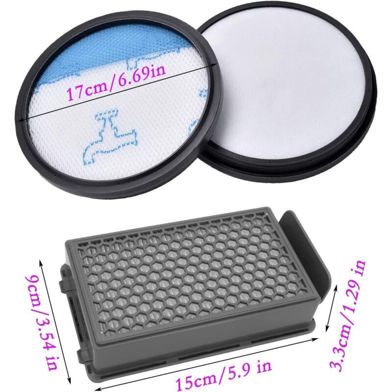 Filter Kit for Rowenta Compact Power XXL Vacuum ZR780000 RO4811 RO4853