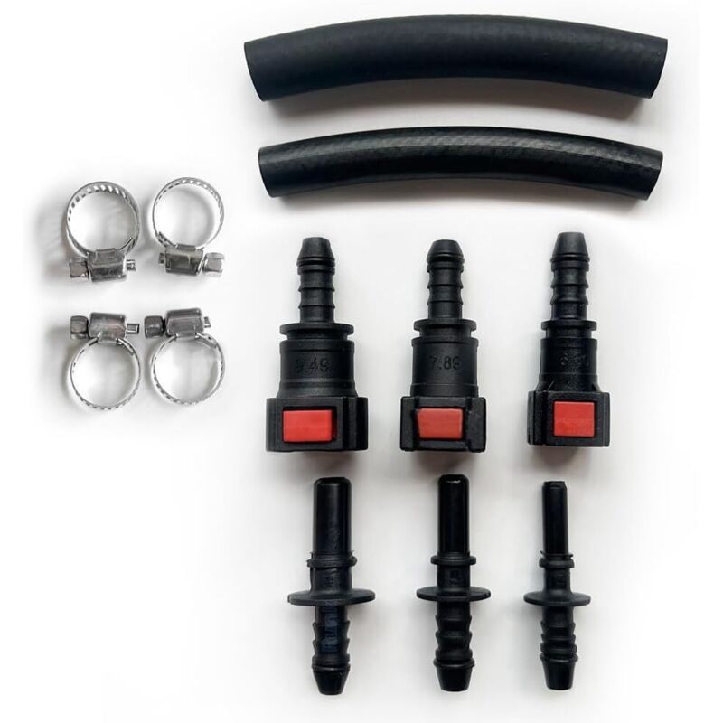 Fuel Pressure Tester Gauge Kit for Car Truck Motorcycle Injection Pump