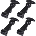 4x Elastic Rubber Bonnet Hood Hold Down Straps T-Handle Quick Release Latches