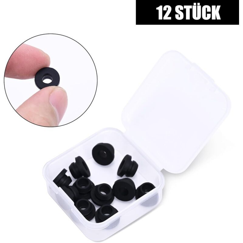 12 Pcs Rubber Tips Rust Protection for Dometic Campervan Stoves, 5 mm