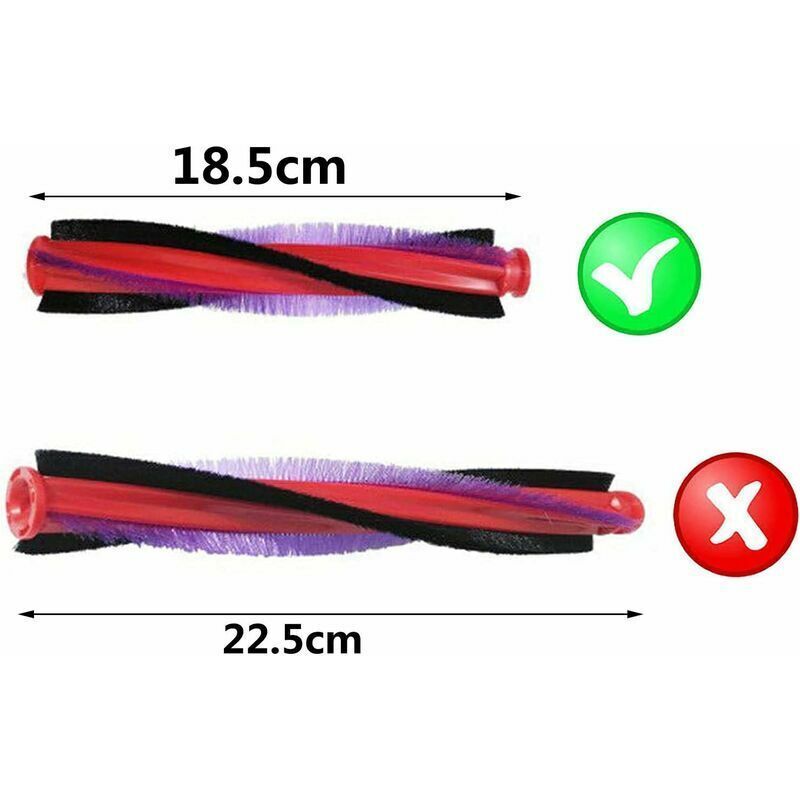 Roller Brush Bar 18.5cm for Dyson V6 DC62 SV03 SV07 Vacuum Cleaner