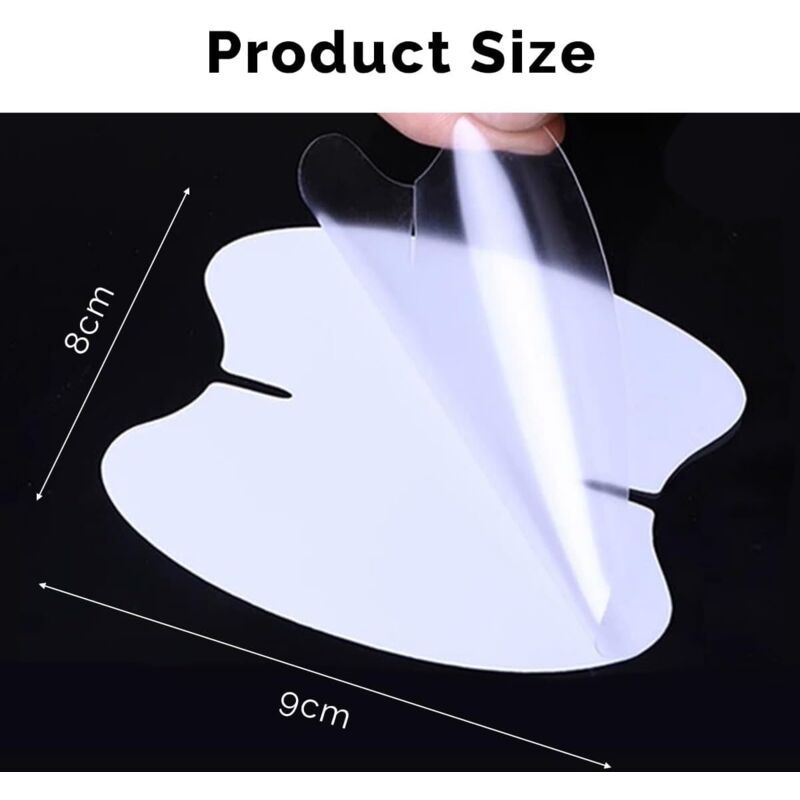 10x Clear Anti-Scratch Protective Film for Car Door Handles Self-Adhesive