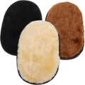 3x Thick Leather Care Cleaning Gloves with Bristles for Polishing Buffing