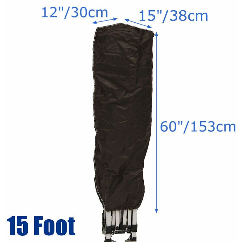 210D Oxford Fabric Stall Tent Cover Dust Cover of Protection Waterproof Cm, 3038153cm