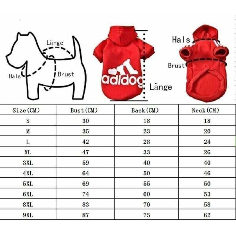 Dog Sweatshirt Black Size S Warm Pet Jumper Pullover for Dogs
