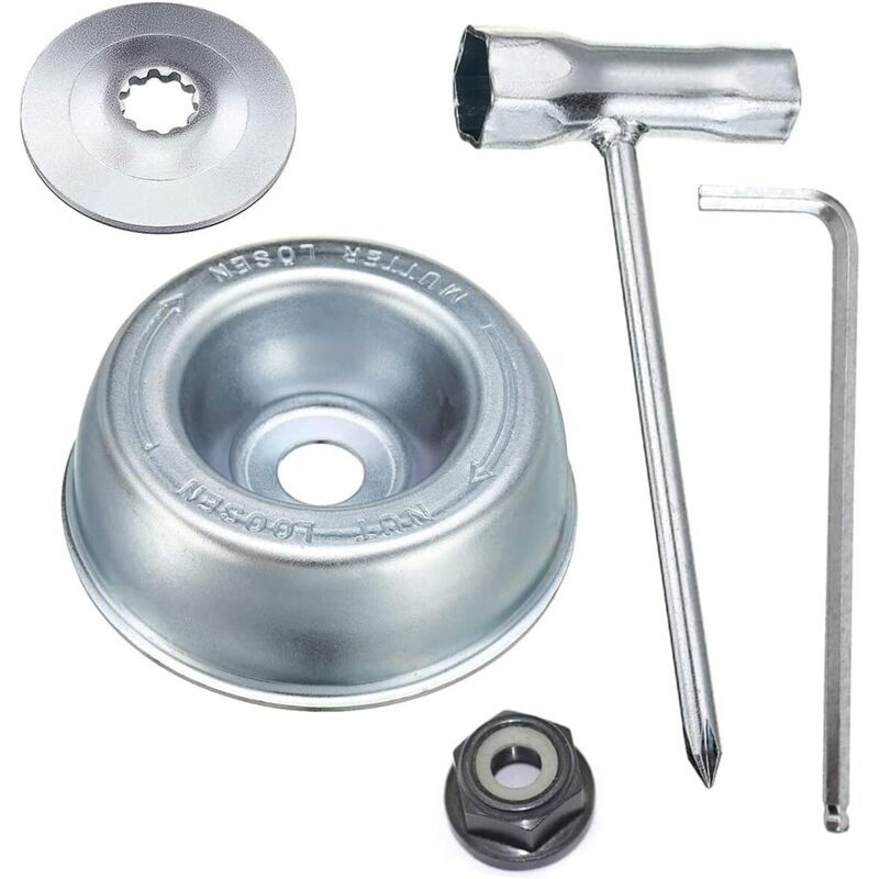Brush Cutter Head Nut Kit for Stihl FS130 FS200 FS250 Trimmer