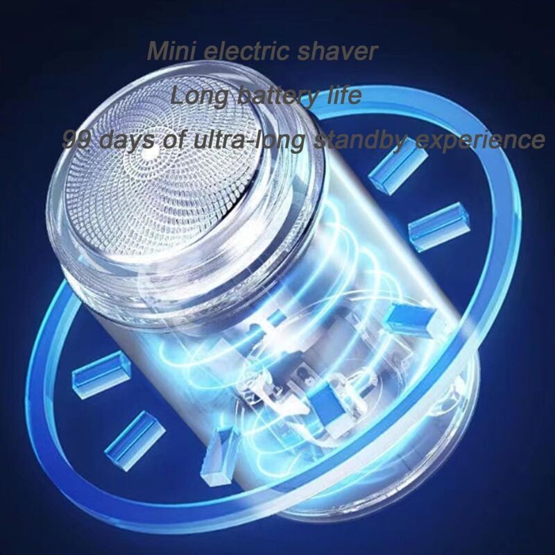 Waterproof Electric Body Groomer Intimate Hair Trimmer Shaver for Men
