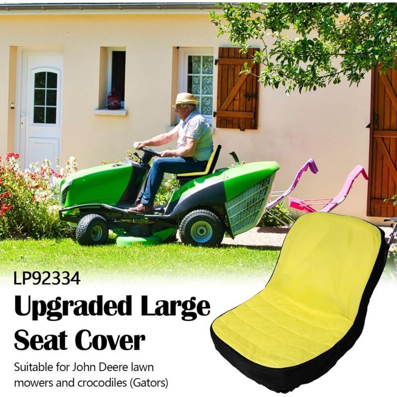 Tractor Mower Seat Cover for John Deere Gator LP92334 Weather Resistant