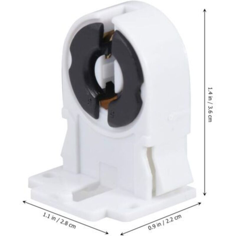 20x T8 G13 Fluorescent Lamp Holders Tombstone Sockets Non-Shunted