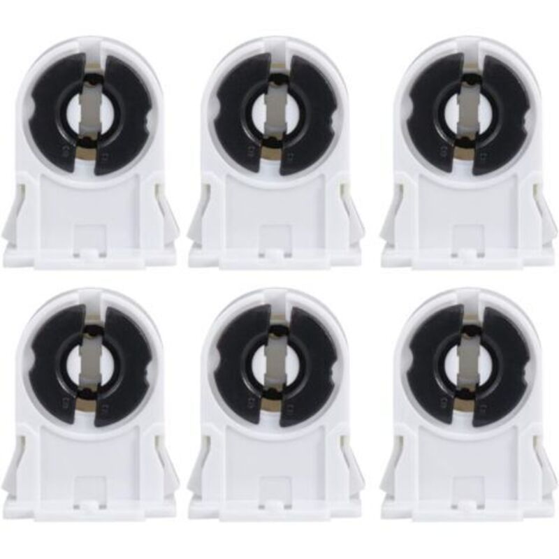 20x T8 G13 Fluorescent Lamp Holders Tombstone Sockets Non-Shunted