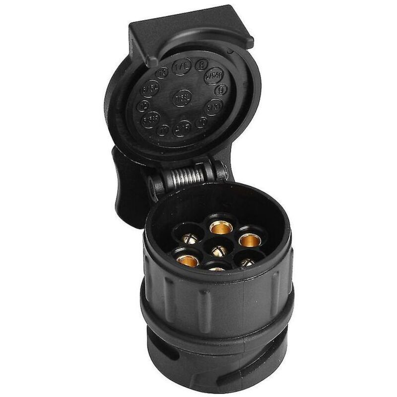 13 Pin to 7 Pin Trailer Socket Adapter Plug Converter Towbar Wiring