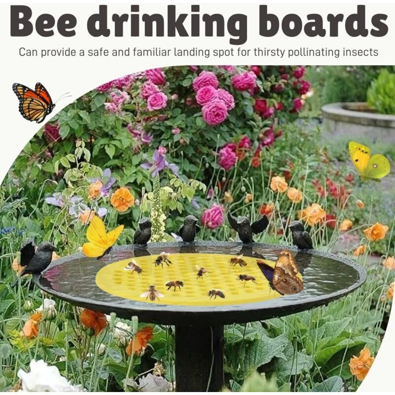 4x Bee Waterer Floating Island Trays for Beehive Watering Station